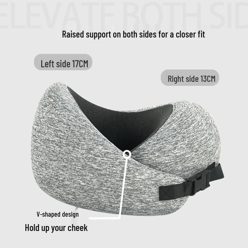 Compact U-Shape Memory Foam Travel Pillow