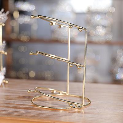 Bride Crown Headband Tiara Support Holder Princess  Crown Display Rack Metal Gold  Headbands Organizer
