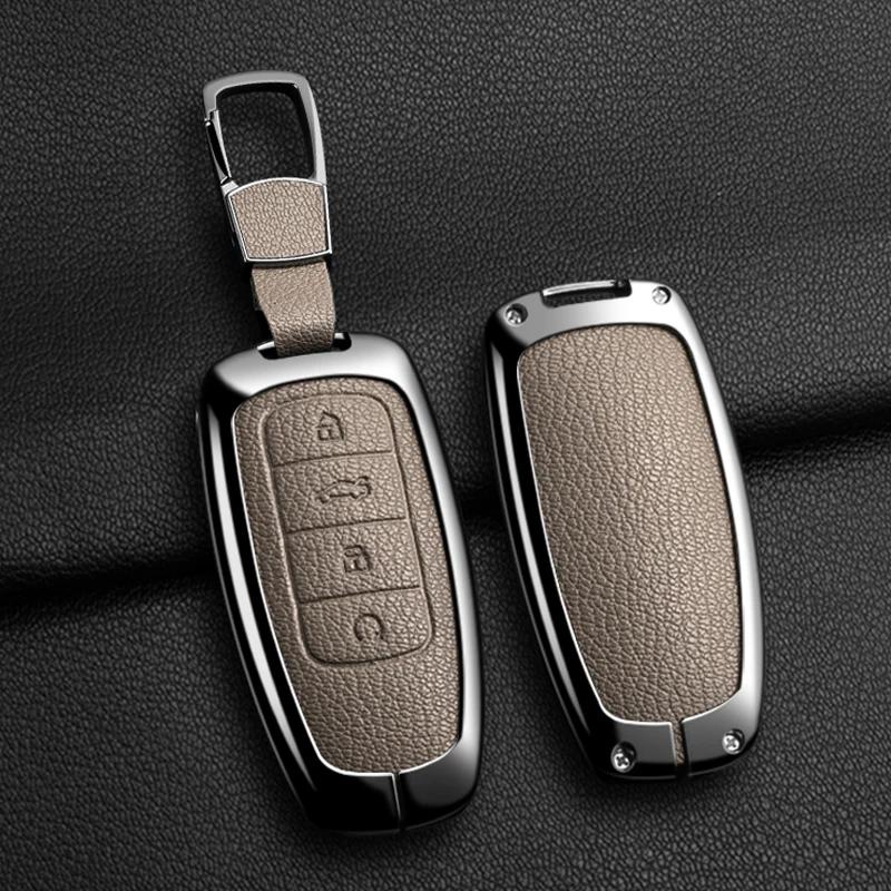 Interior Mouldings Alloy Style Car Key Case Cover Shell For Chery Tiggo 8 Pro Tiggo 8plus New 5 plus 7pro Chery Tiggo 7 Pro Max
