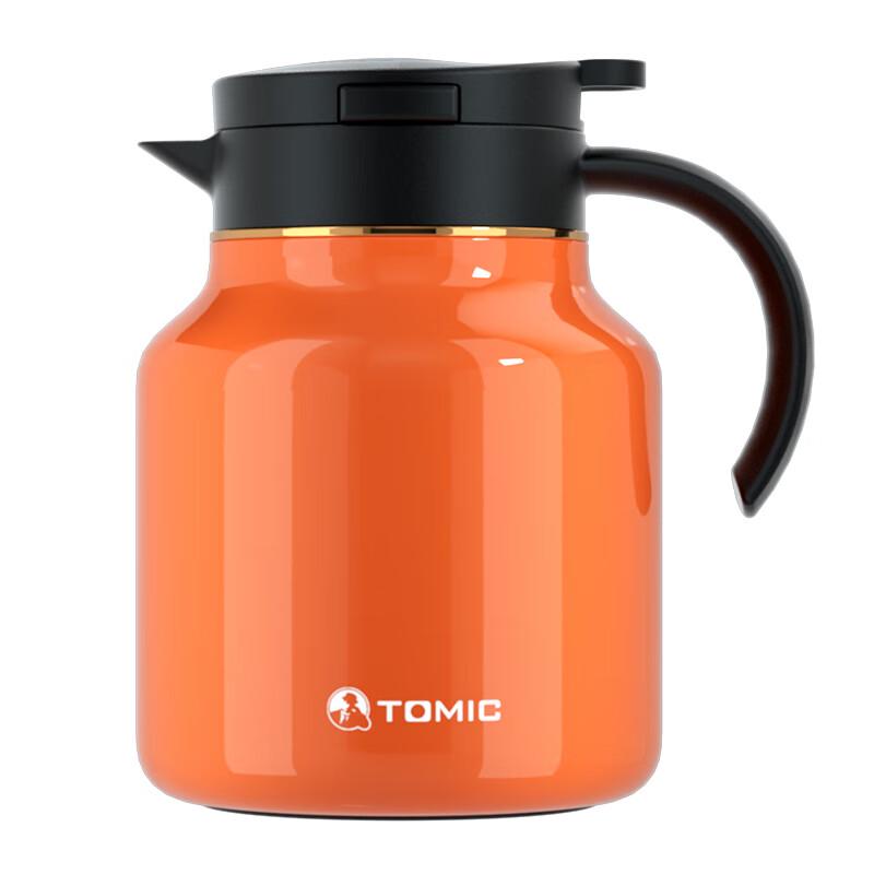 TOMIC Smart Temp Display Ceramic Lined Tea Brewing Thermos