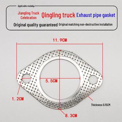 Exhaust Pipe Gasket for Qingling 100P/600P Light Truck