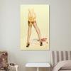 AAHARYA Alberto Vargas Poster Pinup Girl Painting Vintage Art Canvas Print (10) Canvas Painting Posters And Prints Wall Art Pictures for Living Room