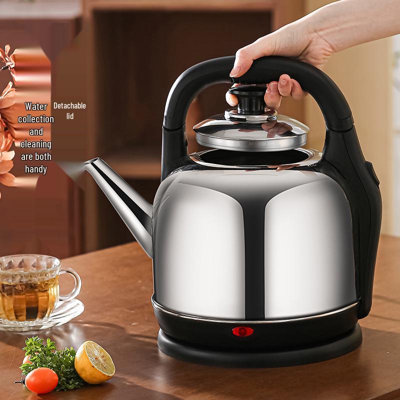 

Electric Kettle with Auto Power Off for Boiling, Cooking, Simmering, and Tea Brewing Capacity - 6L