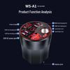 High-Power 12V/24V to 220V Multifunction Car Cup Holder Charger