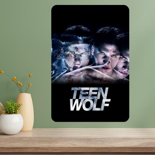 

Teen Wolf Classic TV Show Metal Poster Sign 20x30cm（7.8x11.8inch）