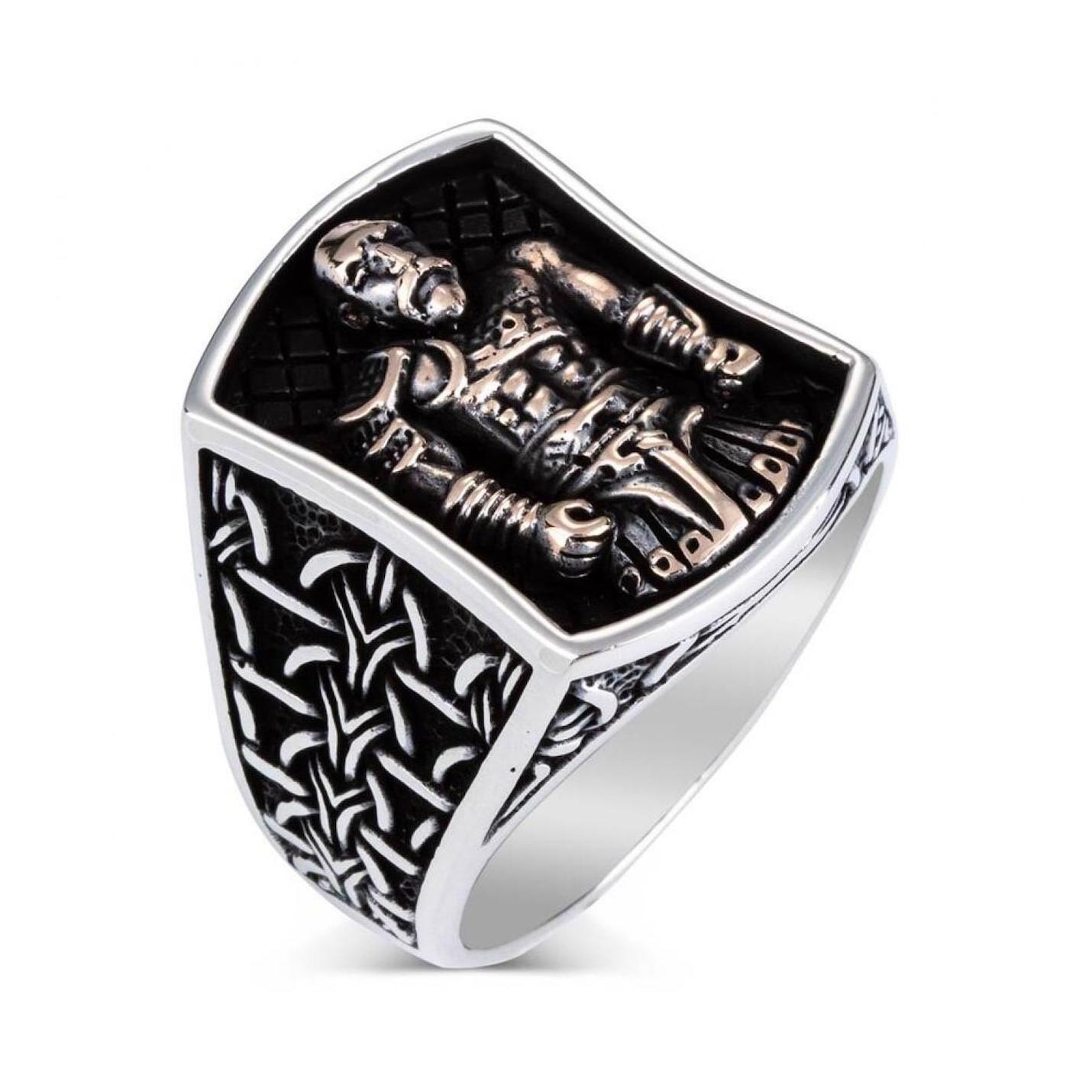 

Мужское серебряное кольцо The Emperor s Power Stoneless