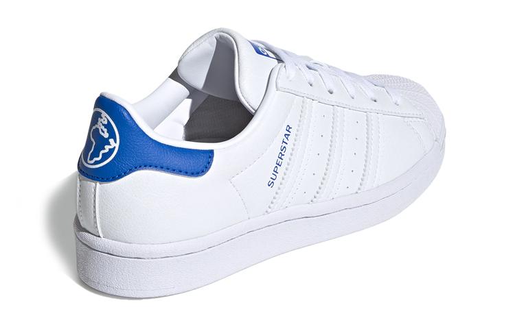 adidas Superstar Bianco Blu GS FW0816