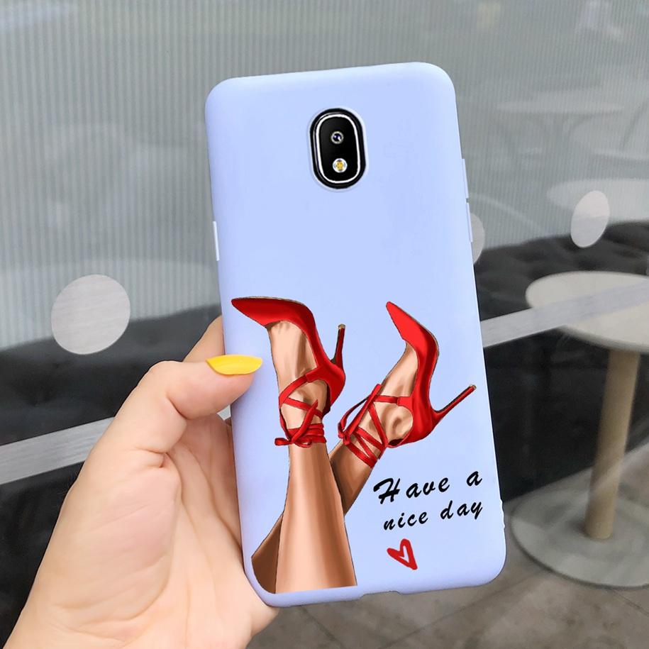 For Samsung Galaxy J5 2017 J530 SM-J530F Case Cute Cartoon Cats Unicorn Butterfly Bee Soft Cover for Samsung J5 2017 J530F Funda