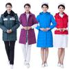 Women's Long Cotton-Padded Emergency Vest for Medical Staff