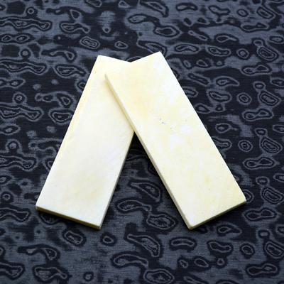 1 חתיכות Lmitation עצם בקר חומר עבור DIY סכין ידית חומר עבור דמשק חיתוך כלי מחצה 90x30x5mm