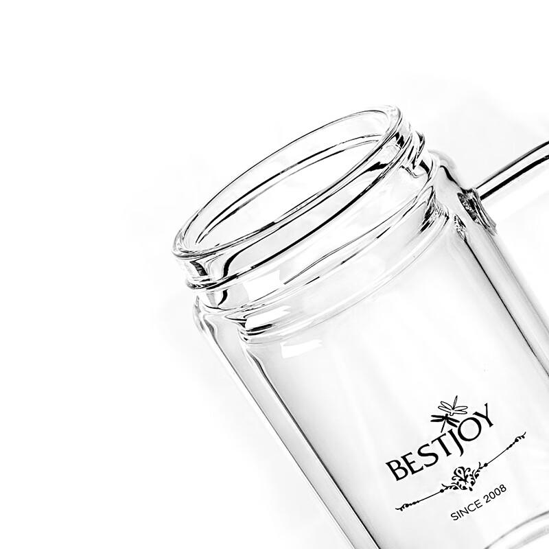 Fuguang High Borosilicate Double Wall Glass Cup 350ml