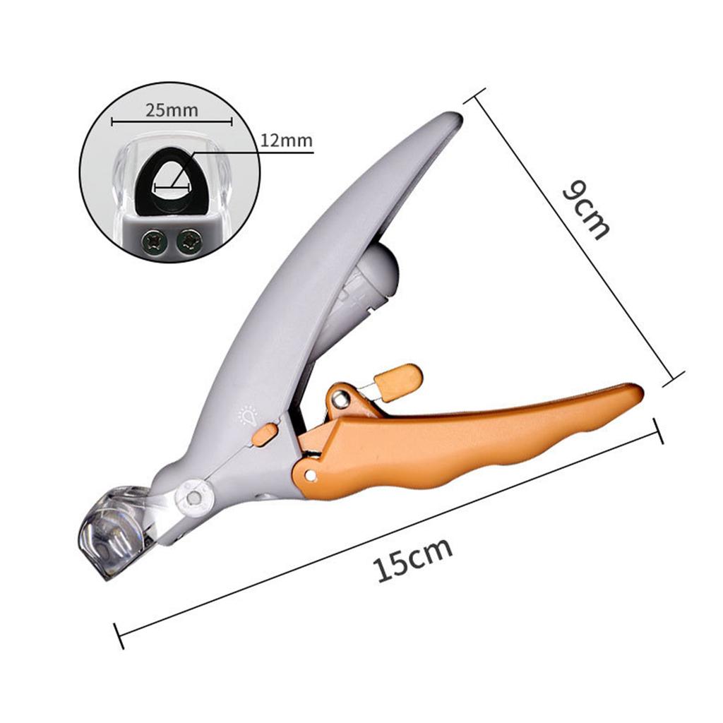 Dog Nail Trimmer 5X Magnification Cat Nail Clipper Dog Nail Clipper for Trimming Cats & Dogs Nails & Claws