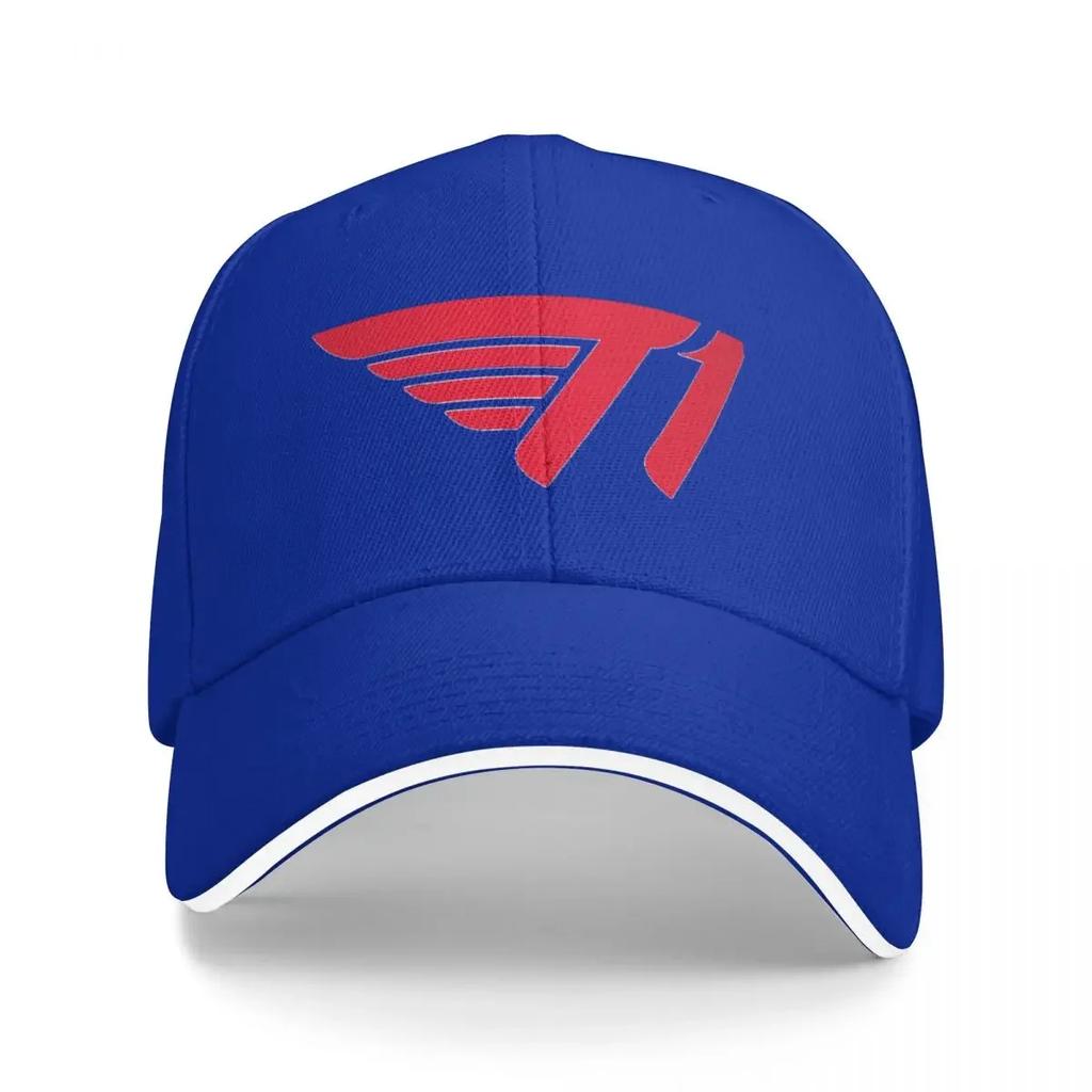 Skt T Merch Skt T Logo Baseball Cap winter hats for Unisex Hat Unisex Luxury Womens Unisexs