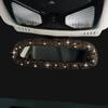 Hot Diamond Full Diamond Car Rearview Mirror Cover, Diamond-encrusted Car Rearview Mirror Interior Cover