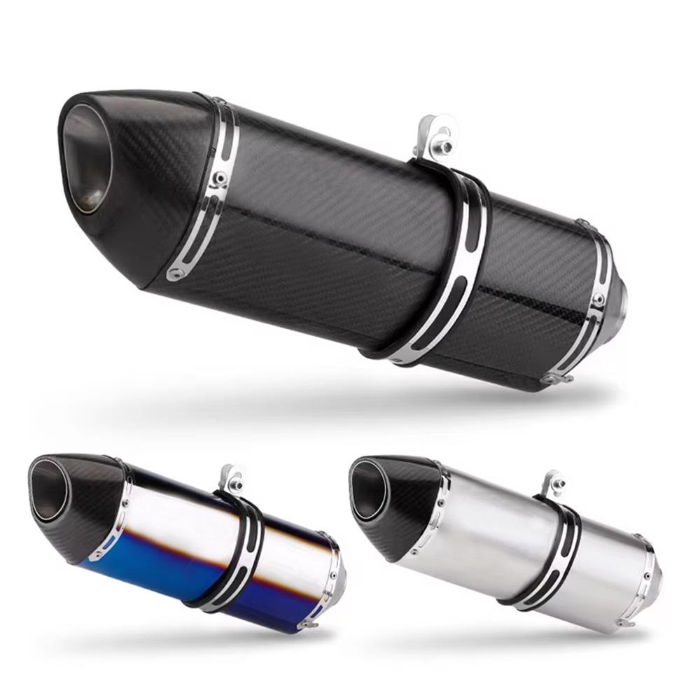 Stainless Steel Modified Exhaust Pipe for GSXR750, Z1000, CBR1000, R1R3R25 Motorcycles