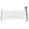 PCI E Extension Cable 15cm 128Gbps High Speed PCI E X16 3.0 Riser Card for Graphics Card Sound Card Network CardWhite
