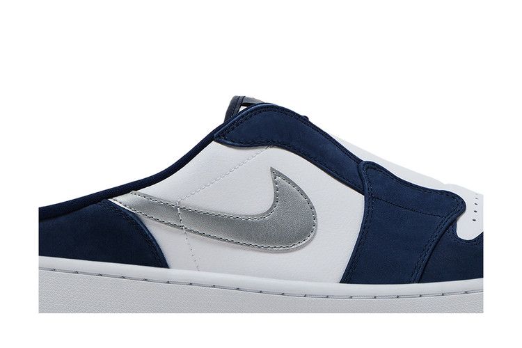 Men's Mules Nike Jordan 1 Mule Golf Midnight Navy White/Midnight Navy/Metallic Silver