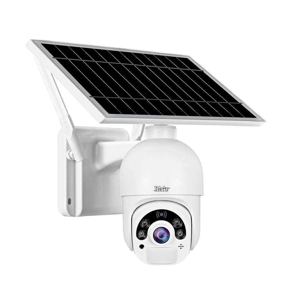 Камера на солнечной энергии, уличная беспроводная PTZ-камера с ночным ...