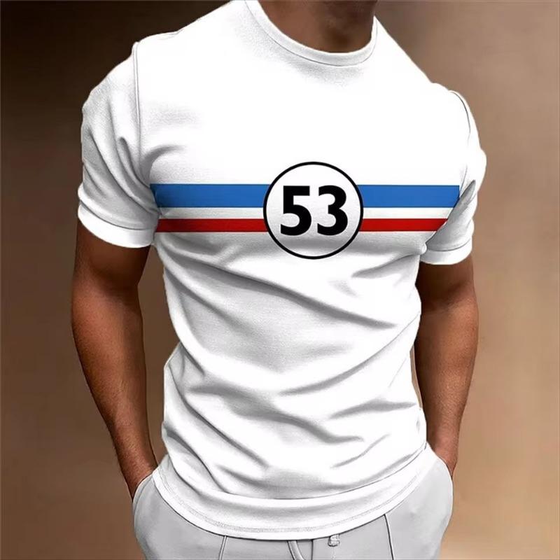 Sommer T Shirt Herren 3D Gedruckt Kurzarm Tops Outdoor Street Vintage T-Shirts Übergroße Kurzarm T Shirt Männer Kleidung