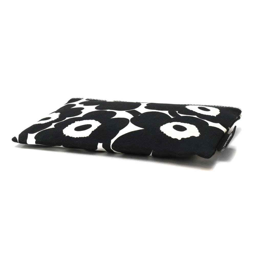 Marimekko Mini Unikko Kaika Size Cotton X Dark Blue Pouch, Women's, 52_1_52209470529,