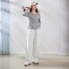 Women's Casual High-Waist Wide-Leg Trousers