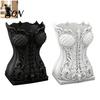 Augenbrauenstift Halter Gothic Make-up Pinsel Aufbewahrungsröhre, Retro Totenkopf Schreibtisch Organizer, Kosmetik Organizer für Schminktisch Dekorativer Kunststoff Schminktisch