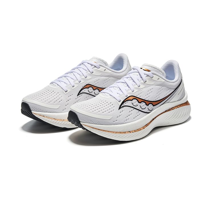SAUCONY Endorphin Speed 3 Lightweight Breathable Durable Low-Top Carbon Plate Training Running Shoes Women Sneaker White Platinum S10756-14