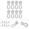 4Pair Steel Bike   12Speed Chain Missing Link Connector Parts Cycling Accessory