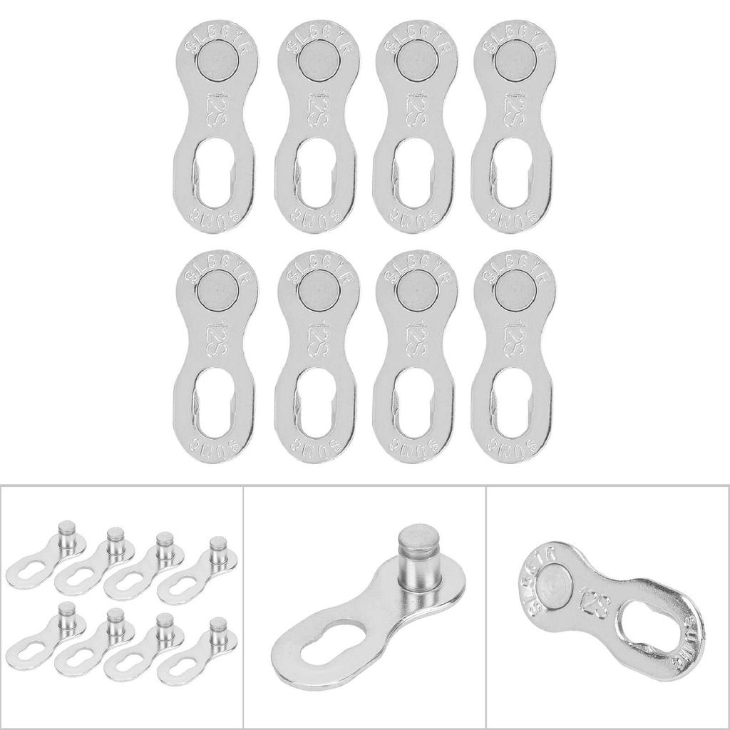 4Pair Steel Bike   12Speed Chain Missing Link Connector Parts Cycling Accessory