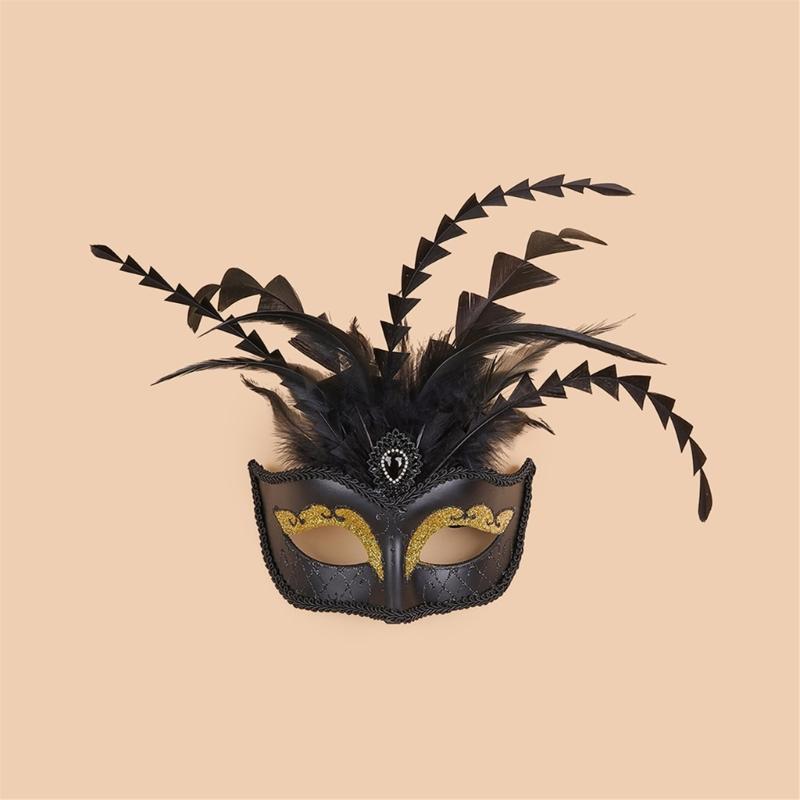 Masquerades Mask Venetians Halloween Costume Mask Mardi Gras Mask Cosplay Party Costume Props Dance Wedding Party Mask