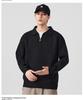 Mu Yuan Unisex American Cleanfit Polo Collar Sweater - Casual, Loose, Versatile Knitwear for Men