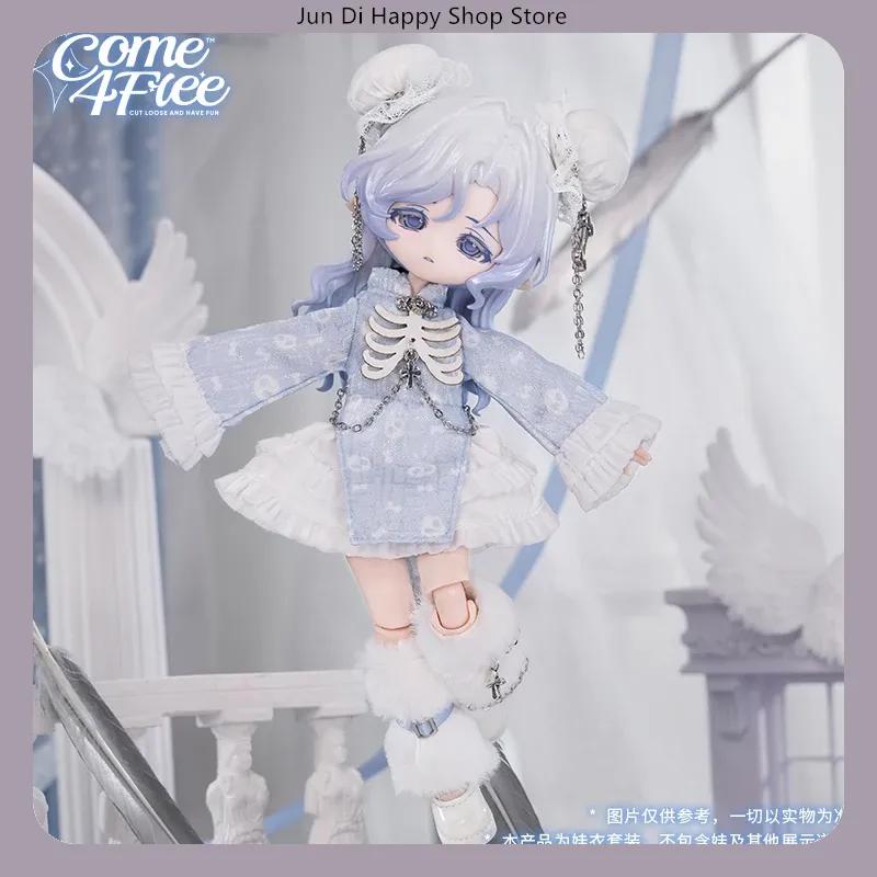 COME4FREE Sweetness Suppression Chinese Style Series Doll Clothes 100% Traditional Aesthetic Wardrobe for OB11 & BJD Figures