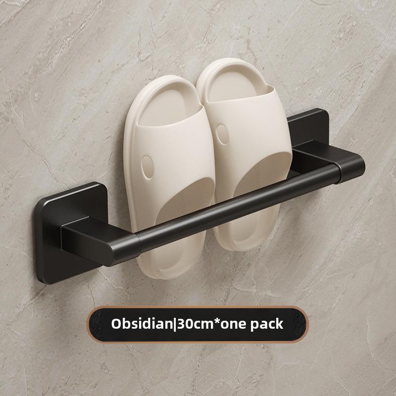 Wall-Mounted Drainable Bathroom Slipper Rack