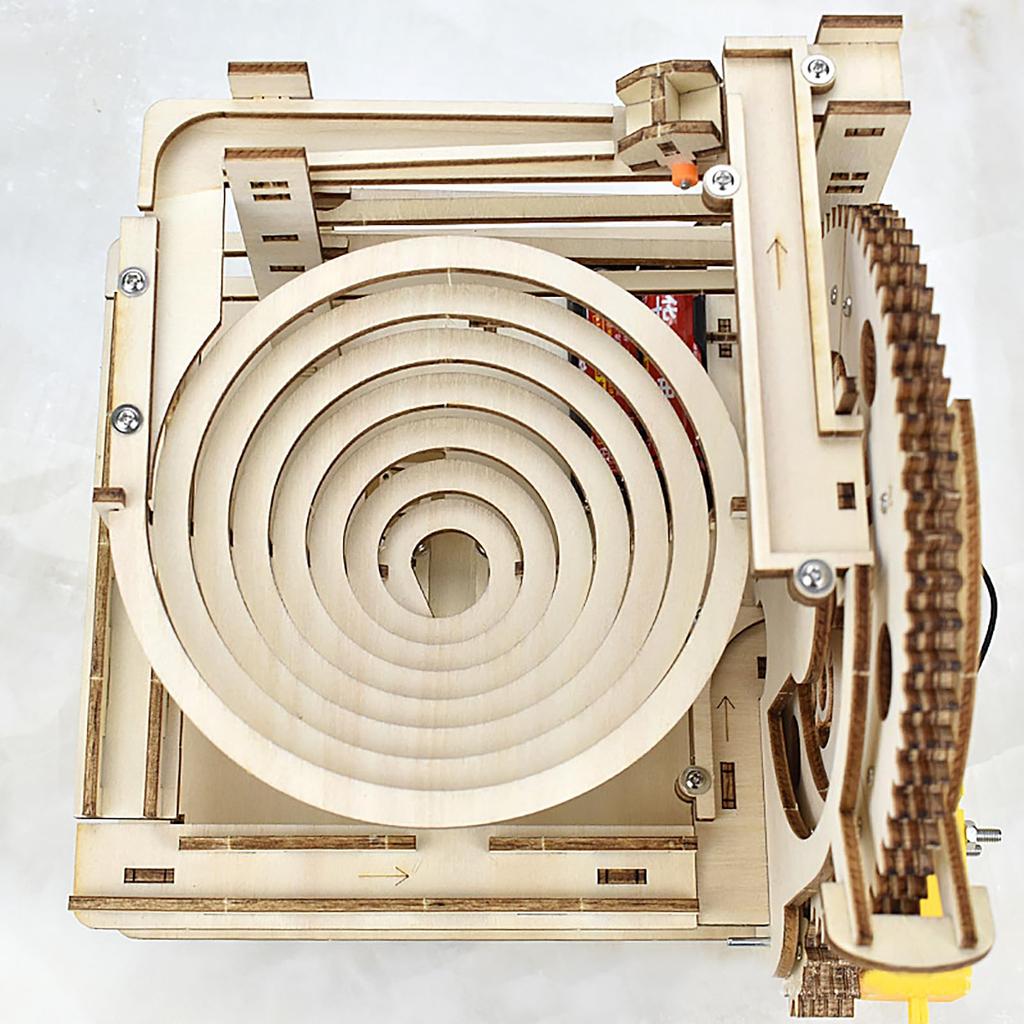 AIJUYE 3D-Puzzle Elektrisches Zahnrad Laser 3D Holz 3D-Puzzle Handwerk für Geburtstag Weihnachten Kein Kleber Montagetyp Spielzeug Jungen, Mädchen, Erwachsene, Geschenk, Geschenk,