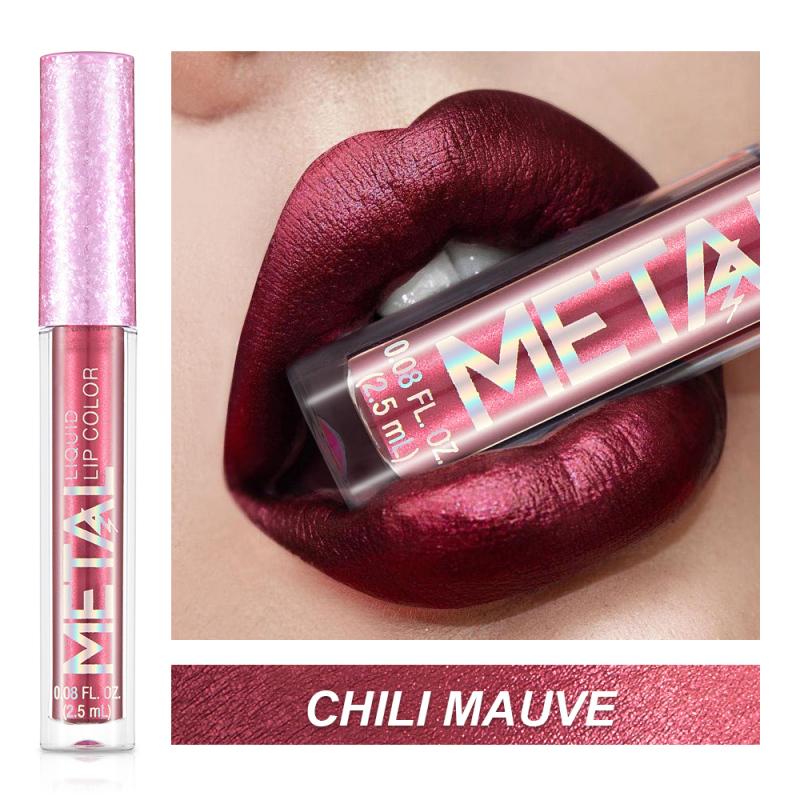 Mat Vloeibare Lippenstift Waterdicht Langhoudend 24 uur Niet-Klevend aan Beker Shimmer Glitter Lipgloss Vrouwen Lip Tint Make-up Cosmetica