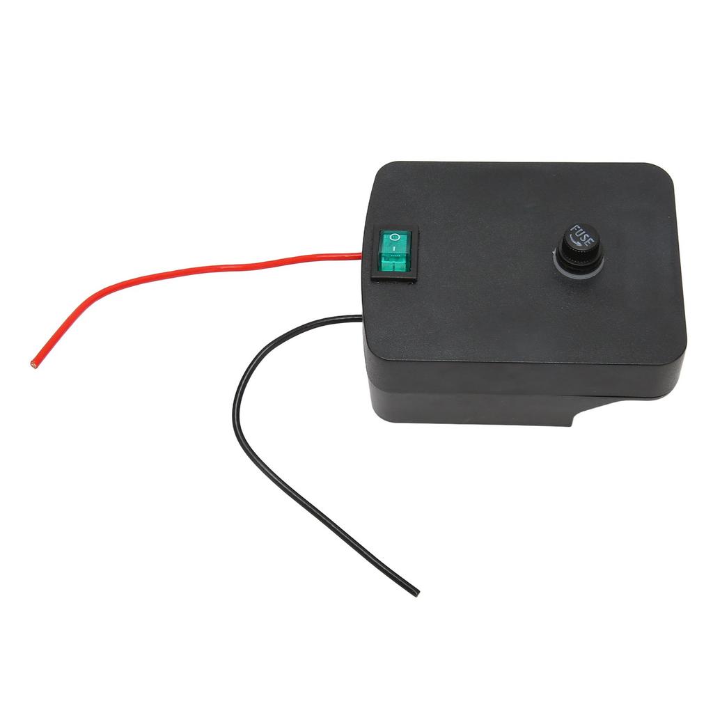 Secure Battery Adapter Independent Switch Stable Safe Dock Power Connector with Wires for Hitachi 18V Lithium Battery