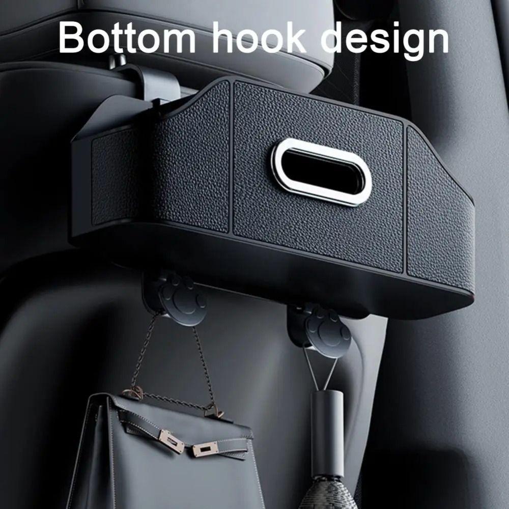 With Tissue Box Headrest Hanging Storage Box With Cup Holder Car Seat Cup Holder  Car Backseat