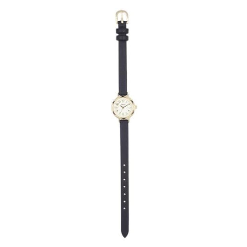 Fragola Hexagonal Bezel Watch E02024S-1 BK Women's Black