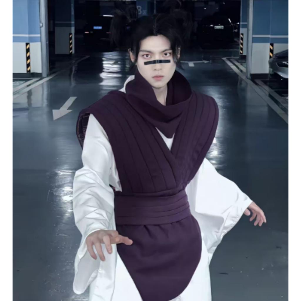 Anime Jujutsu Kaisen Cosplay Costume Choso Kaisen Top Vest Pants Uniform Outfit Anime Roleplay Suit Halloween Carnival Clothes