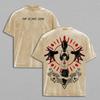 Hot Anime Chainsaw Man Reze Print T-shirt Men Women Short Sleeve Clothing Cotton Tshirt Retro Washed T Shirt Harajuku Manga Tops