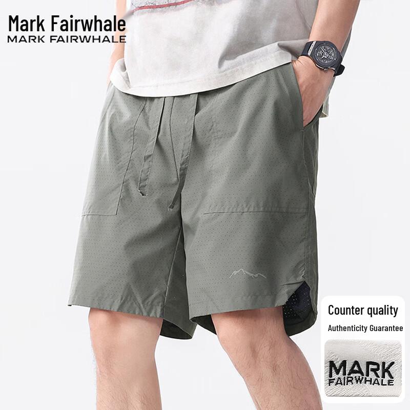 

Mark Fairwhale Men s Lightweight Quick-Dry Beach Shorts L