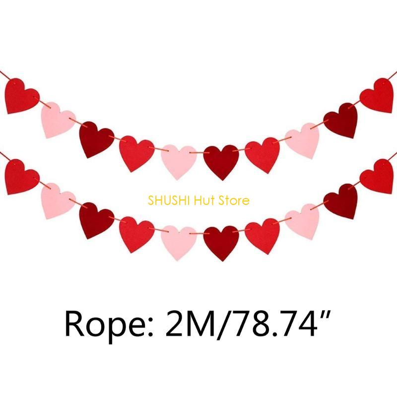 Valentine's Day Anniversary Romantic Decorations Suitable for Wedding Party D57B