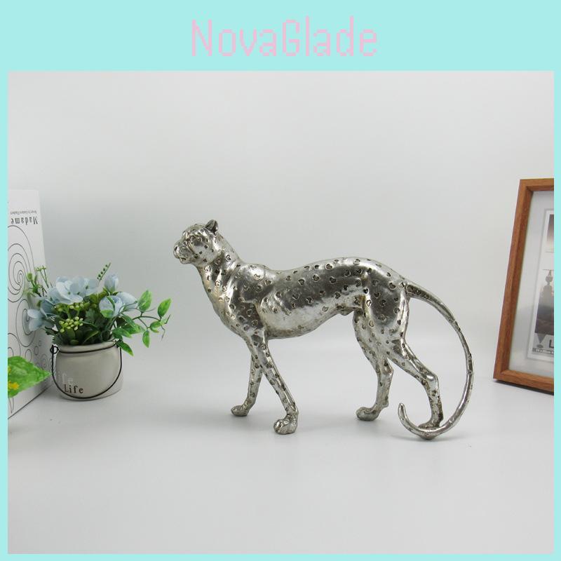 Harz Gepard Figur Haus Büro Dekor Geschenk Für Kinder Und Jugendliche