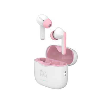 MyFirst Auricolari Carebuds Volume Assunzione Suono Esterno Prevenzione Cinturino a Mano Bambini In-Ear Limite/Modalità Automatica/Funzionamento Touch/Sicurezza/Chiaro