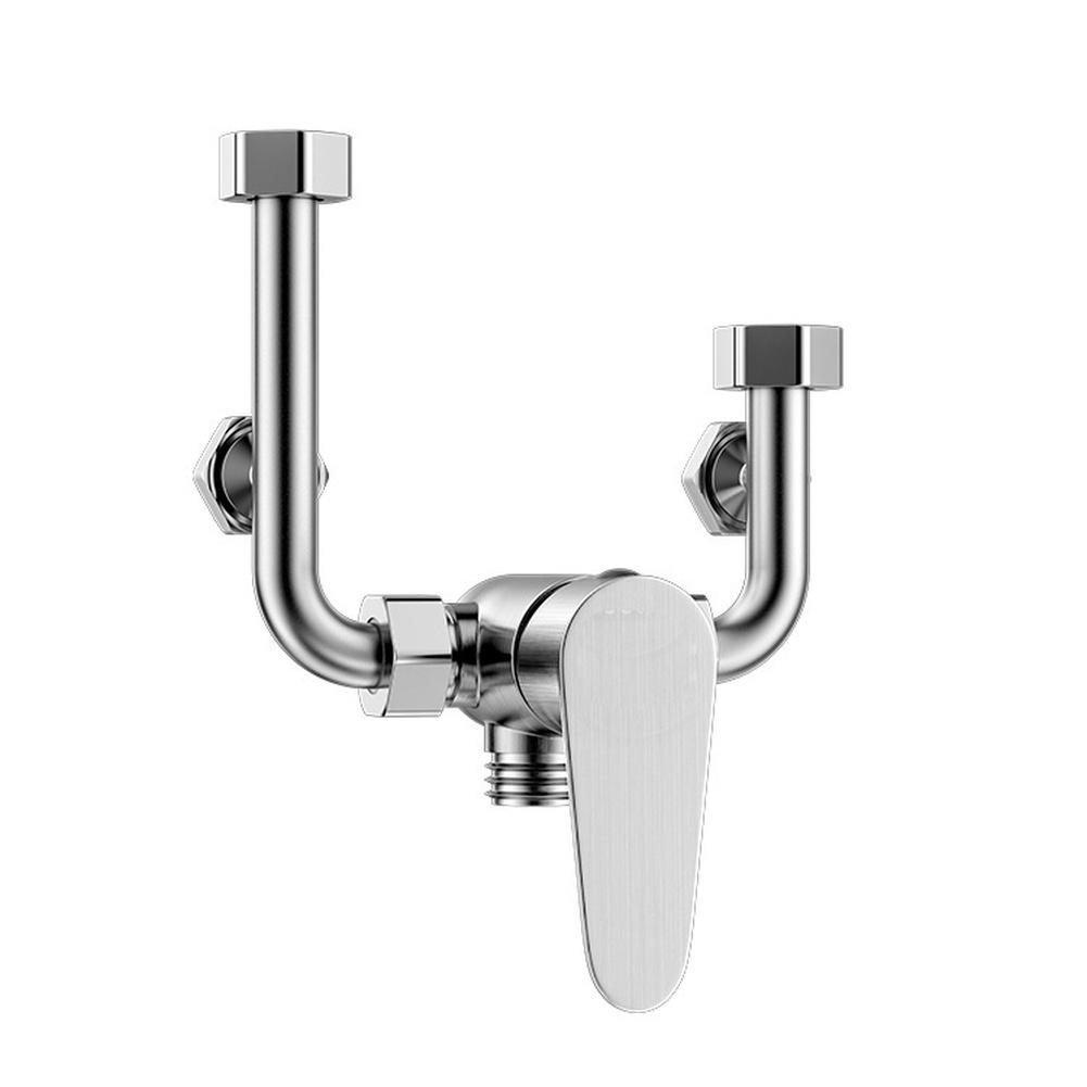 U Type Mixing Valve for Water Heater with Copper Construction 10 10 10cm Dimensions and Integrated Safety Valve