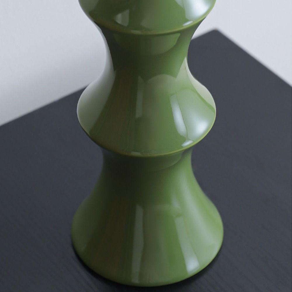 Ceramic Flower Vase Vintage Flower Holder Desktop Ornament Hydroponic Flower Planter Dining Table