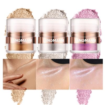 High Gloss Powder Pudra Pudra Yüz Vücut İkisi Bir Arada Pudra Allık Yüz Pansuman Pudra Makyajı Çıkarmaz Turizm İçin Gerekli Peri Makyajı