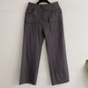 Honey J Women DoubLe Pocket Non Stretch Wide Cotton PantS S L