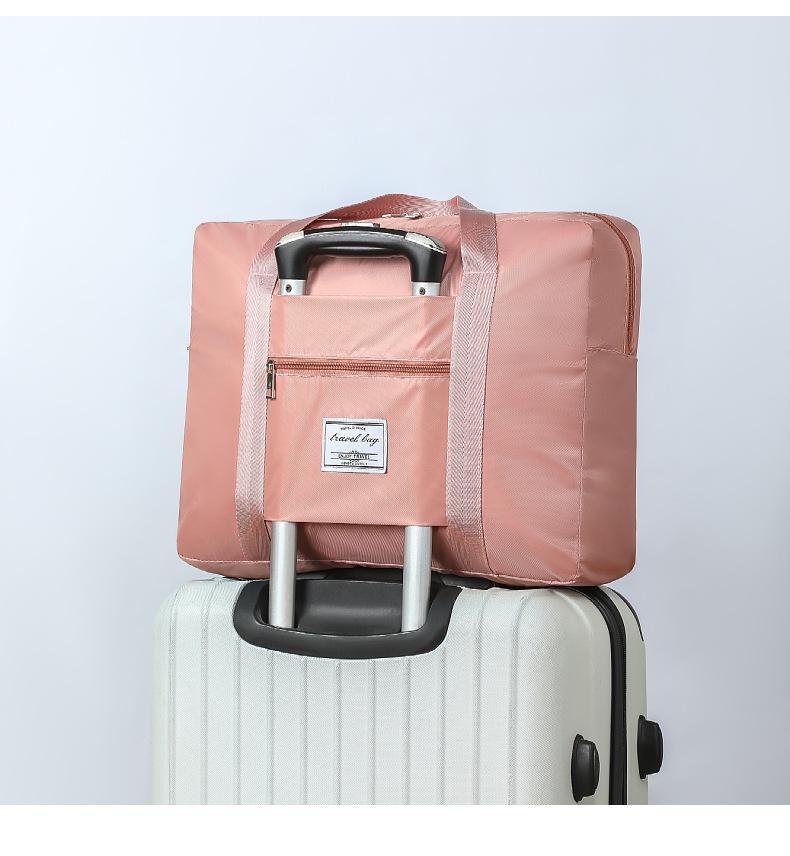 Women's Large Capacity Travel & Maternity Trolley Bag - Portable Handheld Luggage & Sports Fitness Bag