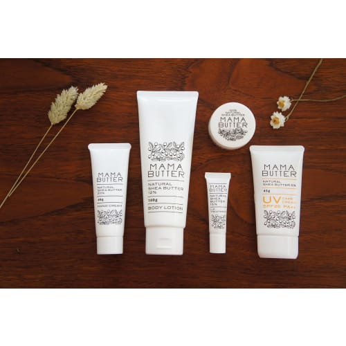 Mama Butter Additive-Free Hand Cream (Unscented) [Highly Moisturizing with Shea Butter] 40g